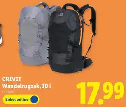 Lidl Crivit Wandelrugzak aanbieding