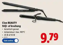 Lidl Cien beauty Stijl of Krultang aanbieding