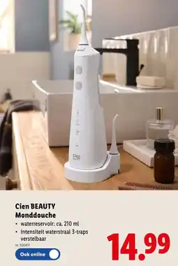 Lidl Cien Beauty Monddouche aanbieding