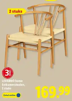 Lidl Livarno Home Eetkamerstoelen aanbieding