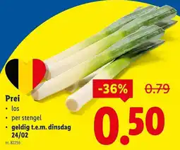 Lidl Prei aanbieding