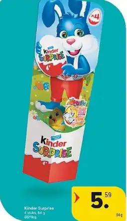 Carrefour Kinder Surprise aanbieding