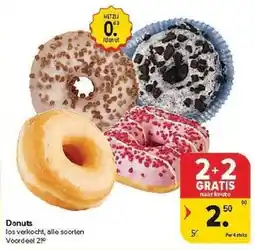 Carrefour Donuts aanbieding