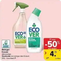 Carrefour Reiniger Ecover aanbieding