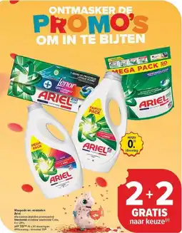 Carrefour Waspods en -middelen Ariel aanbieding