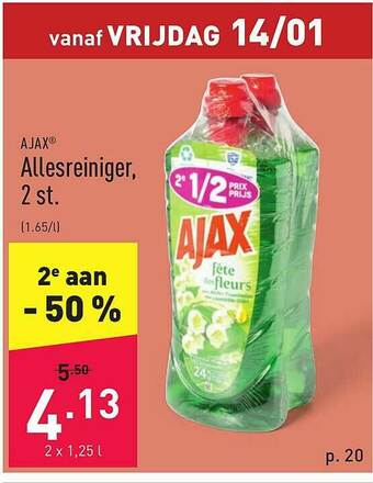 ALDI Allesreiniger aanbieding