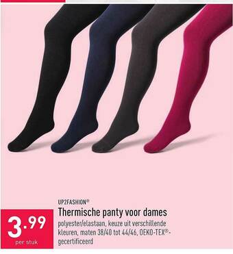 ALDI Thermische Panty Voor Dames aanbieding