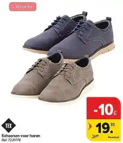 Carrefour Schoenen voor Heren aanbieding