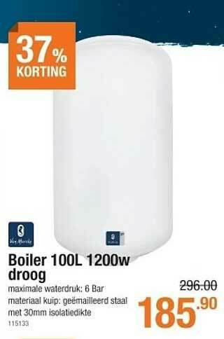 Cevo Boiler Droog aanbieding