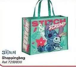 Carrefour Disney Stitch Shoppingbag aanbieding