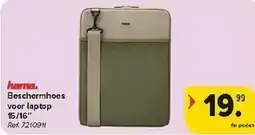 Carrefour Hama Beschermhoes voor laptop aanbieding