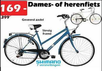 iTEK Dames Of Herenfiets aanbieding