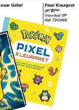Carrefour Pixel Kleurpret aanbieding