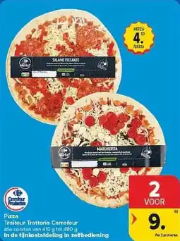 Carrefour Pizza Traiteur Trattoria Carrefour aanbieding