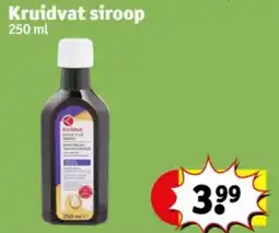 Kruidvat Kruidvat siroop aanbieding