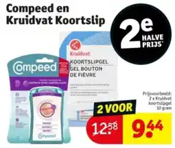 Kruidvat Compeed en Kruidvat Koortslip aanbieding