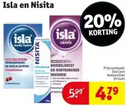 Kruidvat Isla en Nisita aanbieding