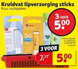 Kruidvat Kruidvat lipverzorging sticks aanbieding