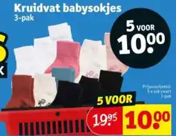 Kruidvat Kruidvat babysokjes aanbieding
