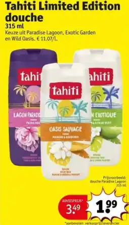 Kruidvat Tahiti Limited Edition douche aanbieding