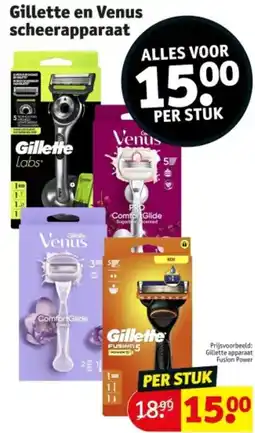 Kruidvat Gillette en Venus scheerapparaat aanbieding