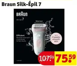 Kruidvat Braun Silk-Épil 7 aanbieding