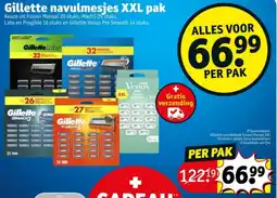Kruidvat Gillette navulmesjes XXL pak aanbieding