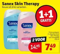 Kruidvat Sanex Skin Therapy aanbieding