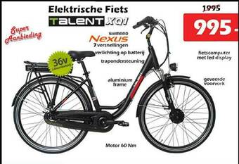 iTEK Elektrische Fiets aanbieding