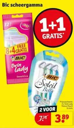 Kruidvat Bic scheergamma aanbieding