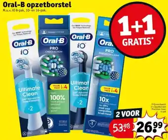 Kruidvat Oral-B opzetborstel aanbieding