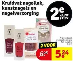 Kruidvat Kruidvat nagellak, kunstnagels en nagelverzorging aanbieding