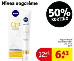 Kruidvat Nivea oogcrème aanbieding