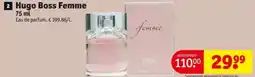Kruidvat Hugo Boss Femme aanbieding