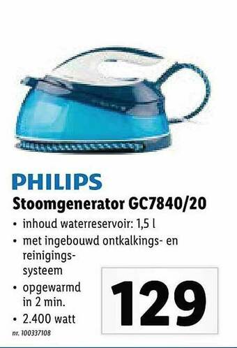 Philips Stoomgenerator