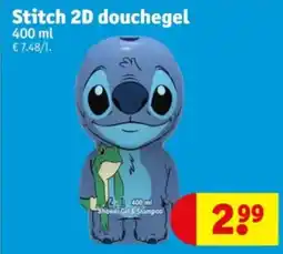 Kruidvat Stitch 2D douchegel aanbieding