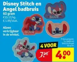 Kruidvat Disney Stitch en Angel badbruis aanbieding