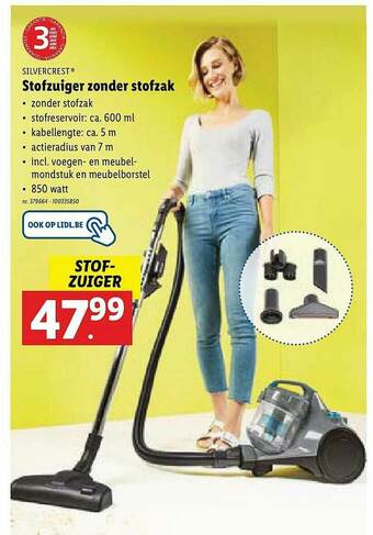 Lidl Stofzuiger Zonder Stofzak aanbieding