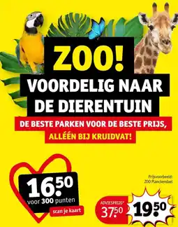 Kruidvat ZOO Planckendael aanbieding