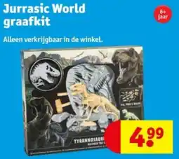 Kruidvat Jurrasic World graafkit aanbieding