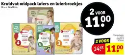 Kruidvat Kruidvat midpack luiers en luierbroekjes aanbieding