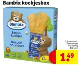 Kruidvat Bambix koekjesbox aanbieding
