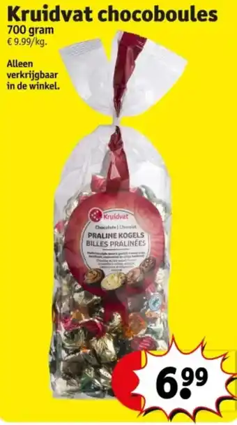 Kruidvat Kruidvat chocoboules aanbieding