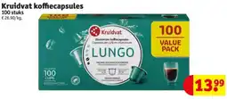 Kruidvat Kruidvat koffiecapsules aanbieding
