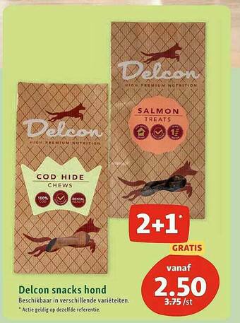 Maxi Zoo Delcon Snacks Hond aanbieding