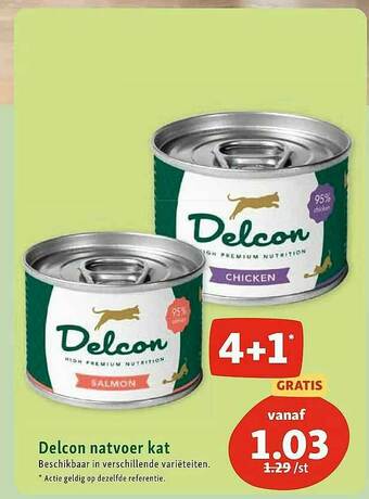 Maxi Zoo Delcon Natvoer Kat aanbieding