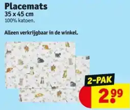 Kruidvat Placemats aanbieding