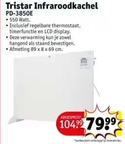 Kruidvat Tristar Infraroodkachel PD-3850E aanbieding