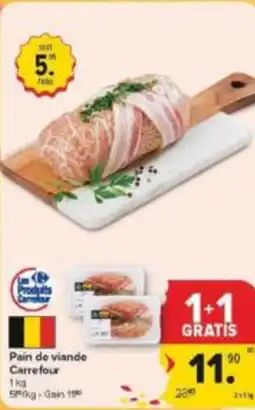 Carrefour Market Pain de viande Carrefour aanbieding