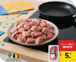 Carrefour Market Carbonnade de porc aanbieding